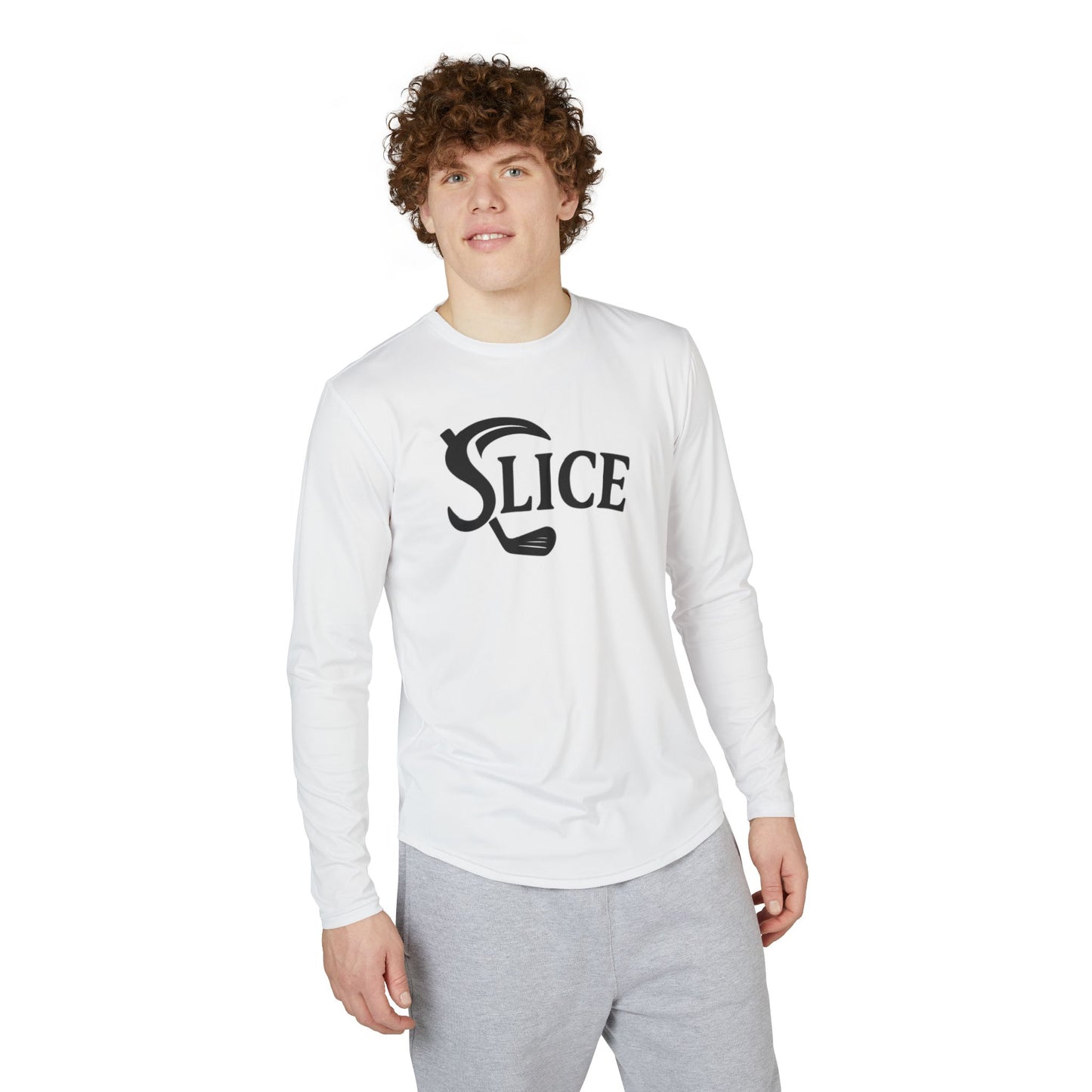 White Bold Long Sleeve Shirt