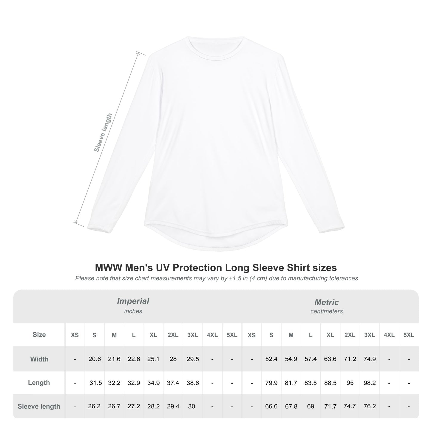 White Bold Long Sleeve Shirt