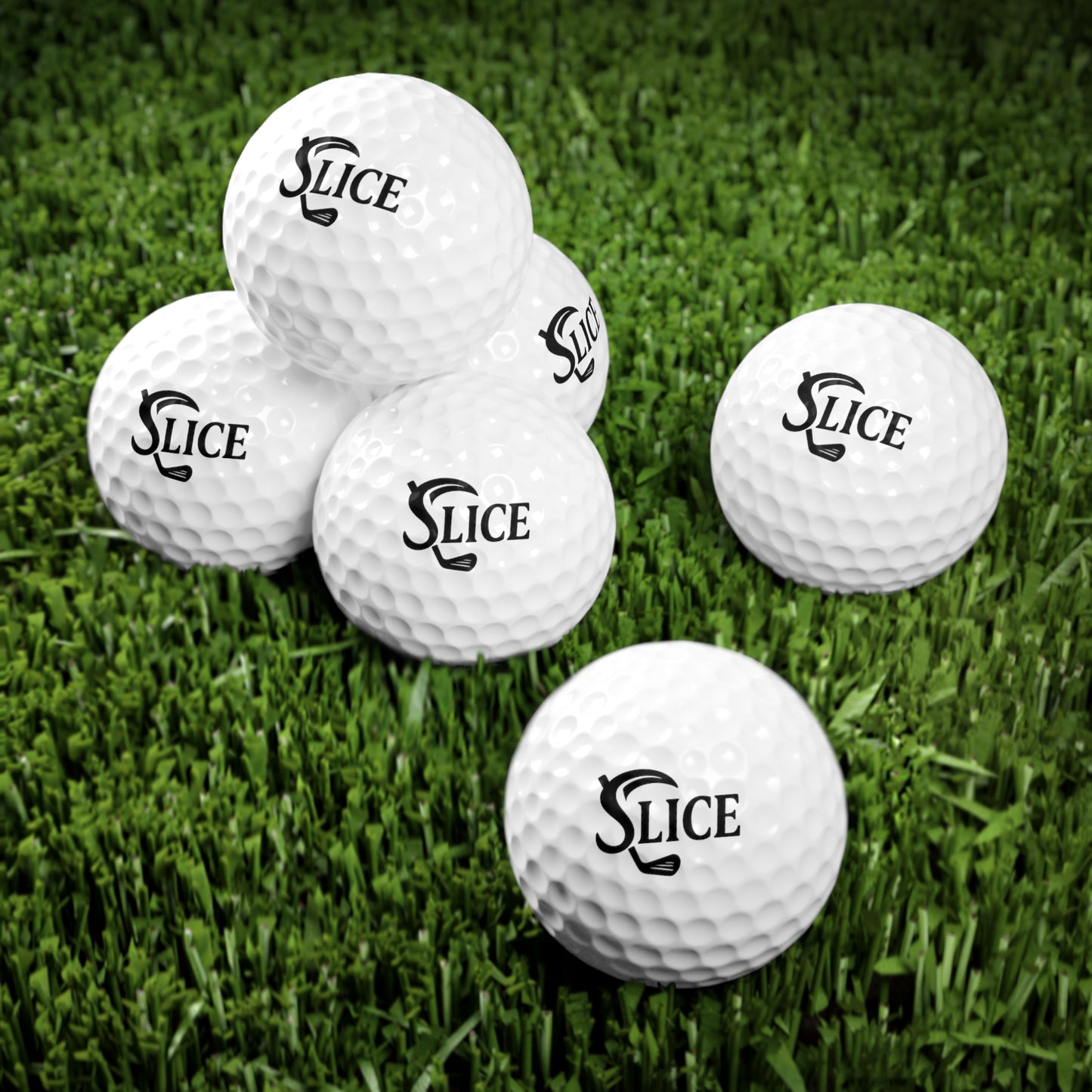 Slice Golf Balls